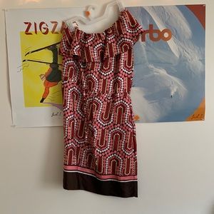 Cute one shoulder light weight summer dress!